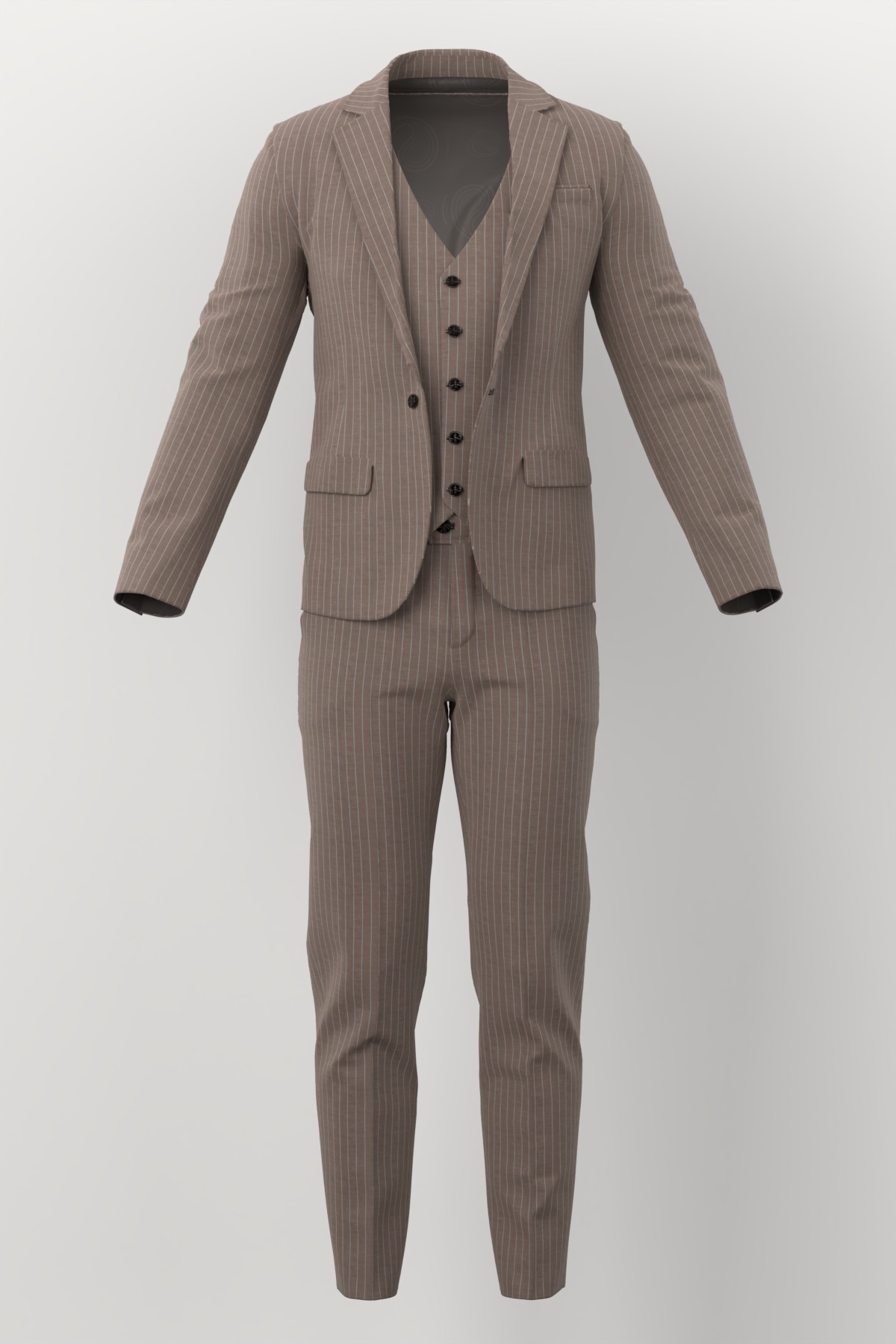 Sergio Benetti No. 29223 made up: three-piece suit