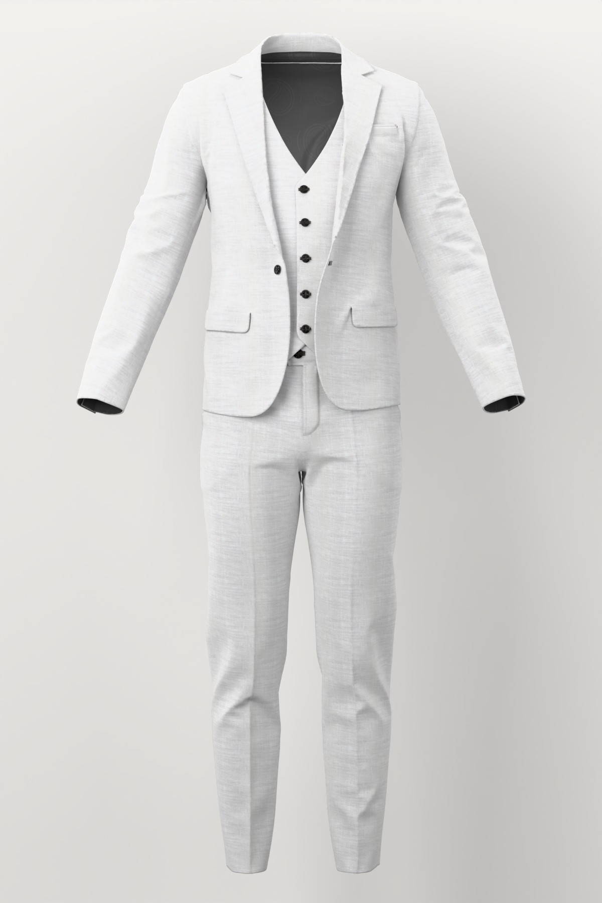 Sergio Benetti No. 29697 made up: three-piece suit