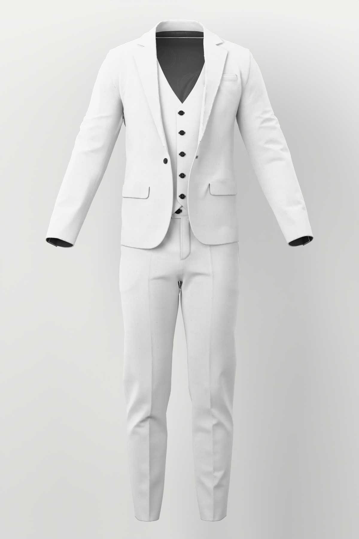 Tessitura Monti No. 29486 made up: three-piece suit