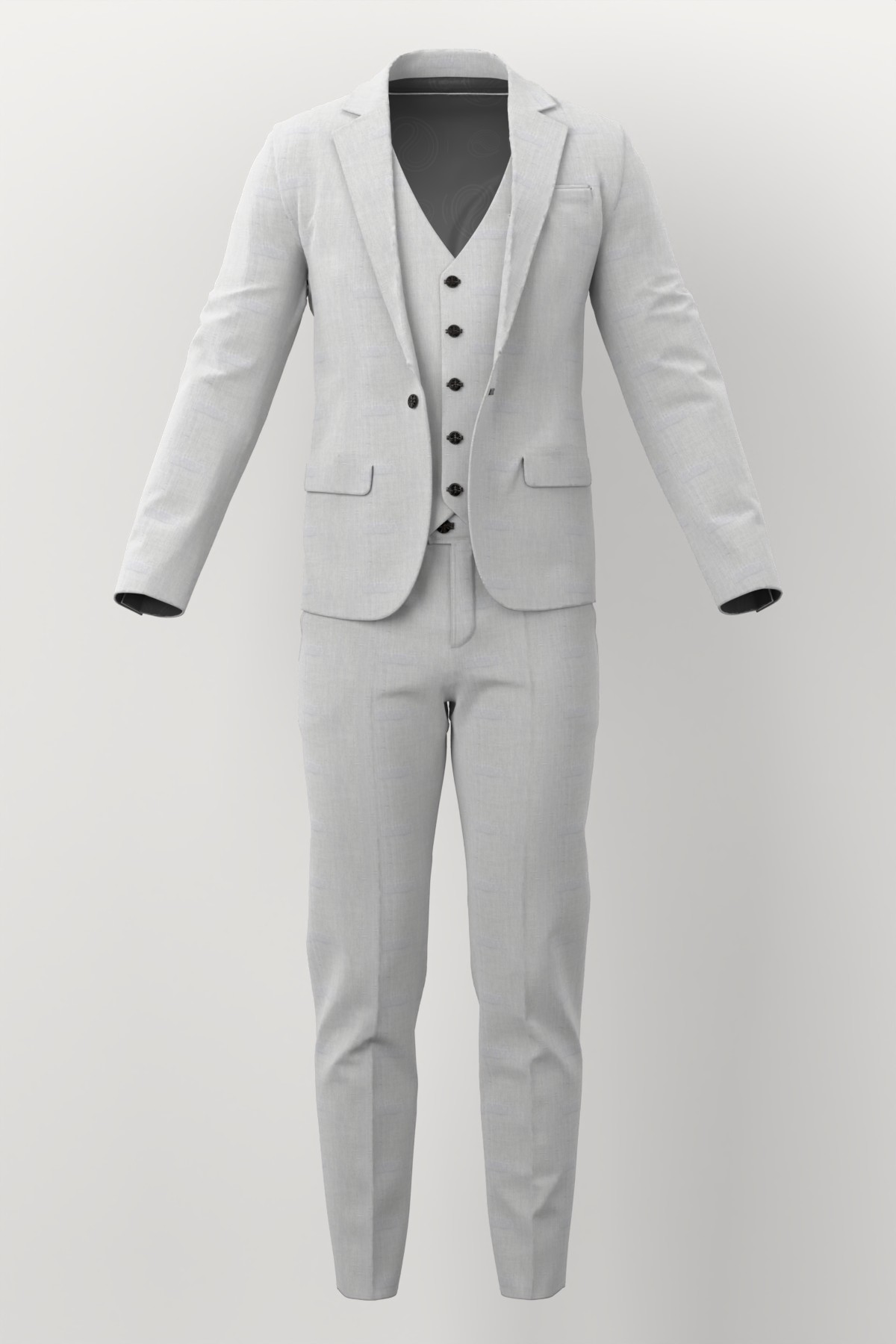 Tessitura Monti No. 29496 made up: three-piece suit
