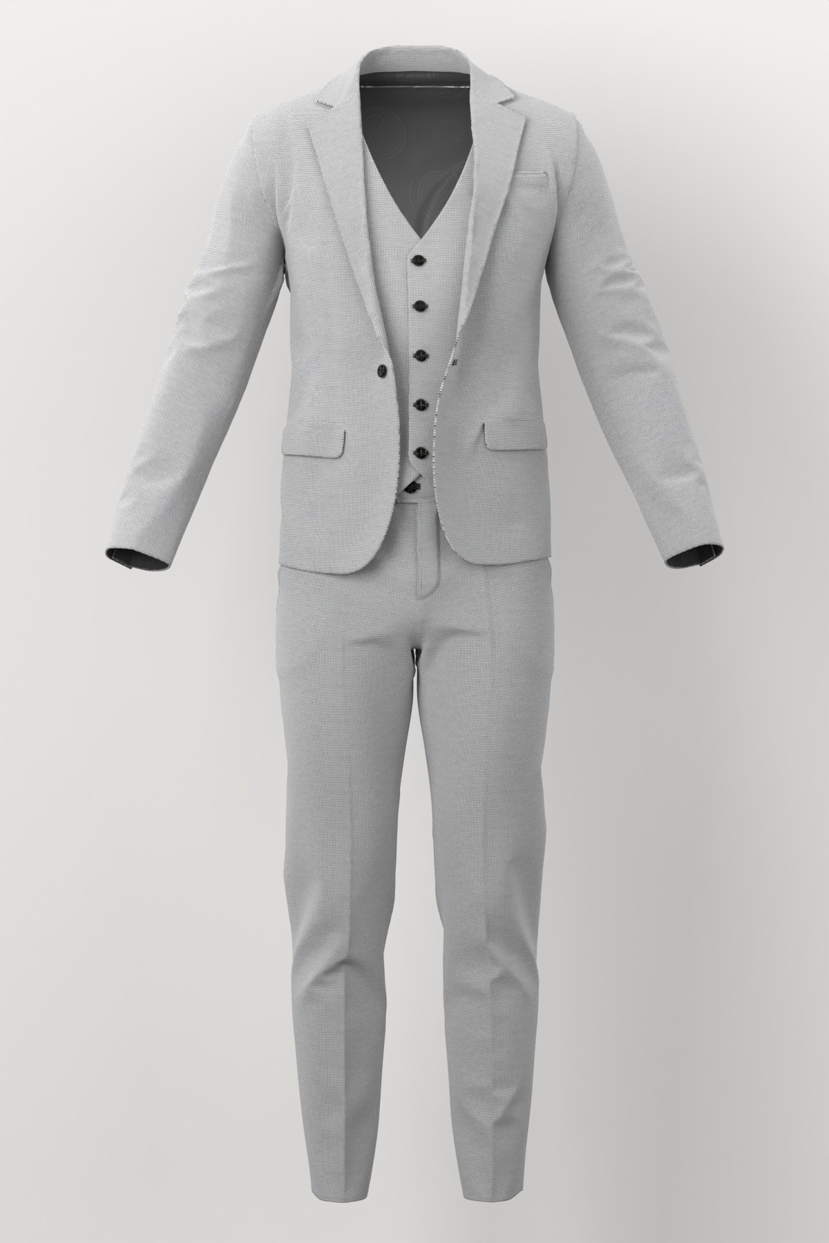 Tessitura Monti No. 30245 made up: three-piece suit