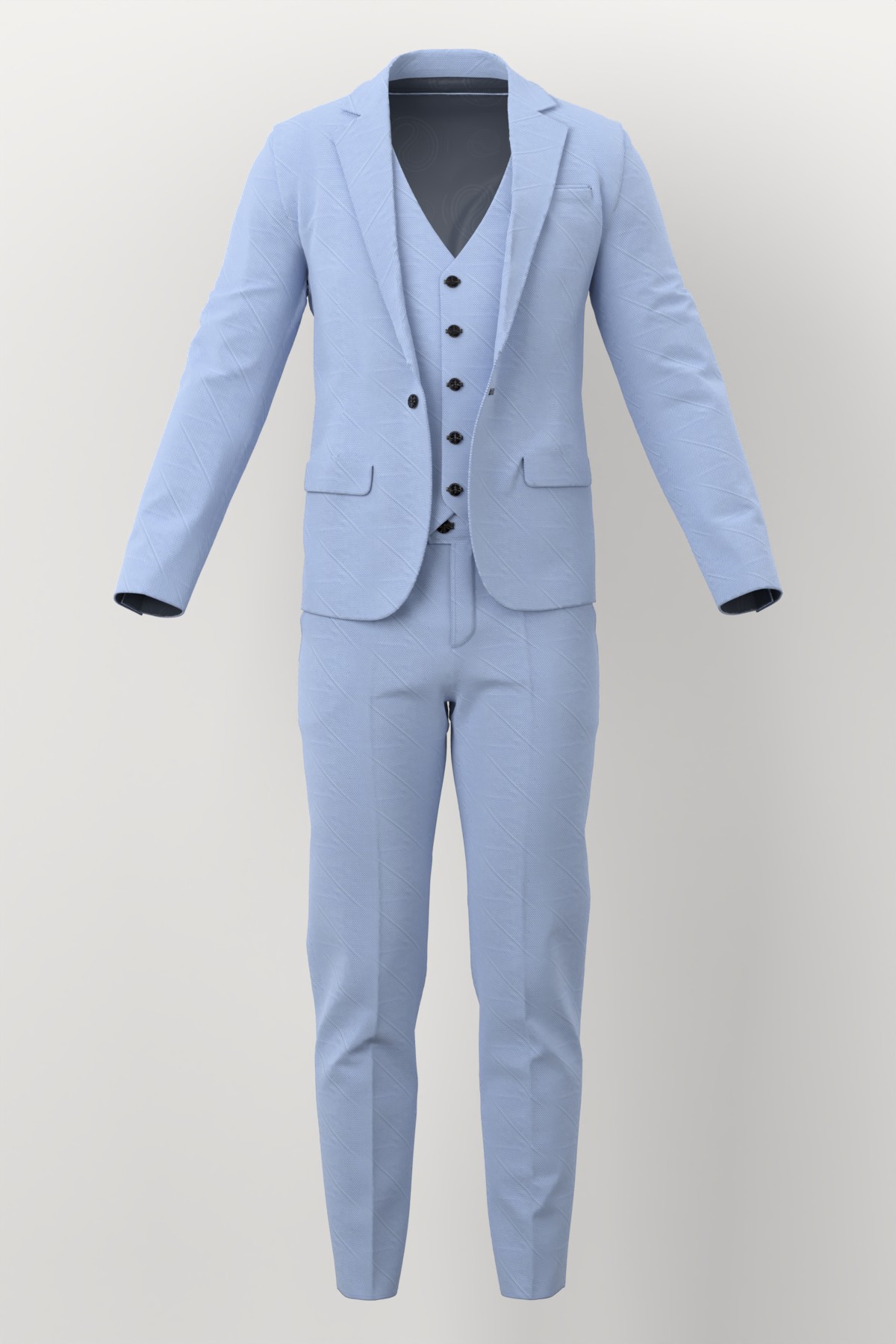 Tessitura Monti No. 30251 made up: three-piece suit