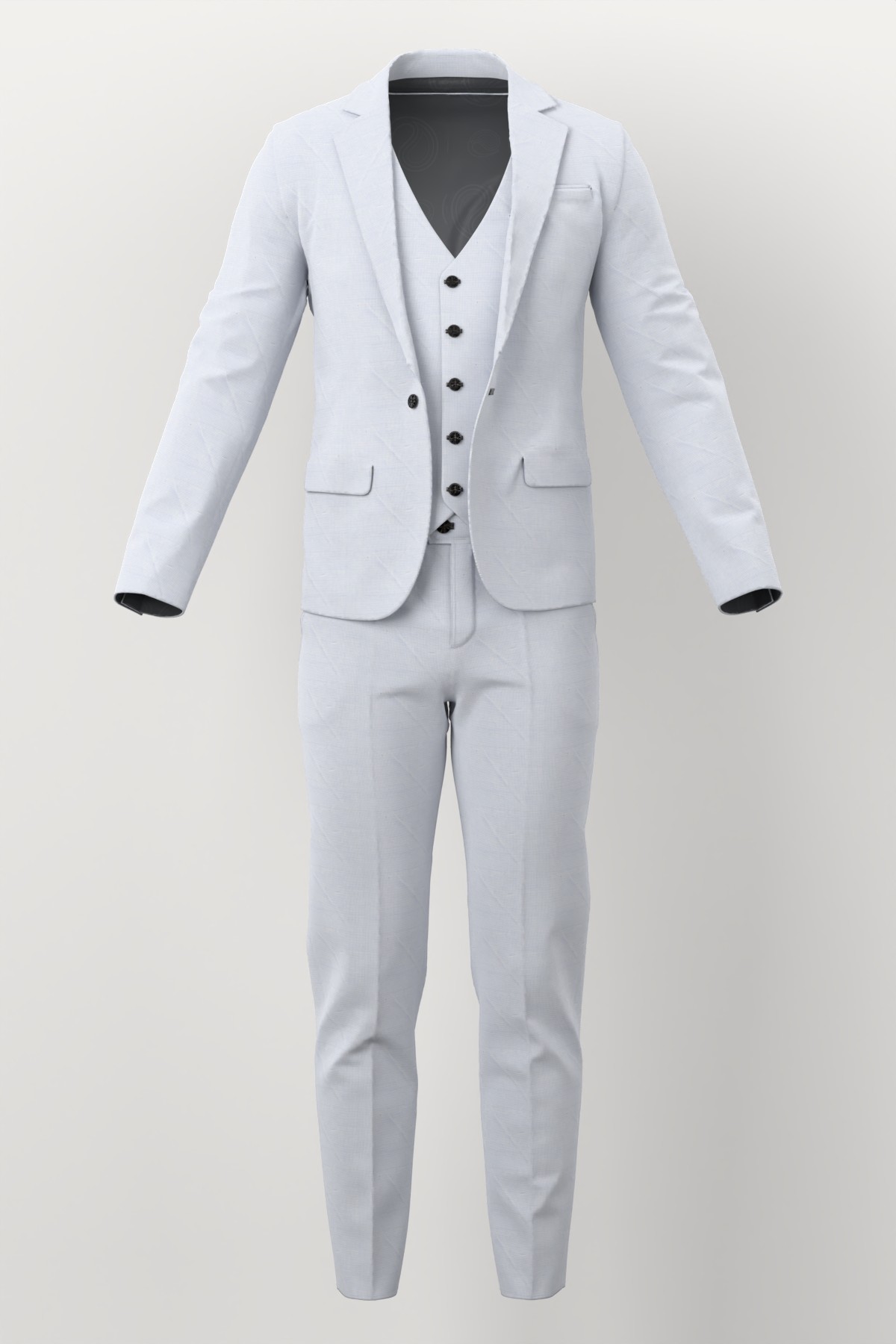 Tessitura Monti No. 30314 made up: three-piece suit