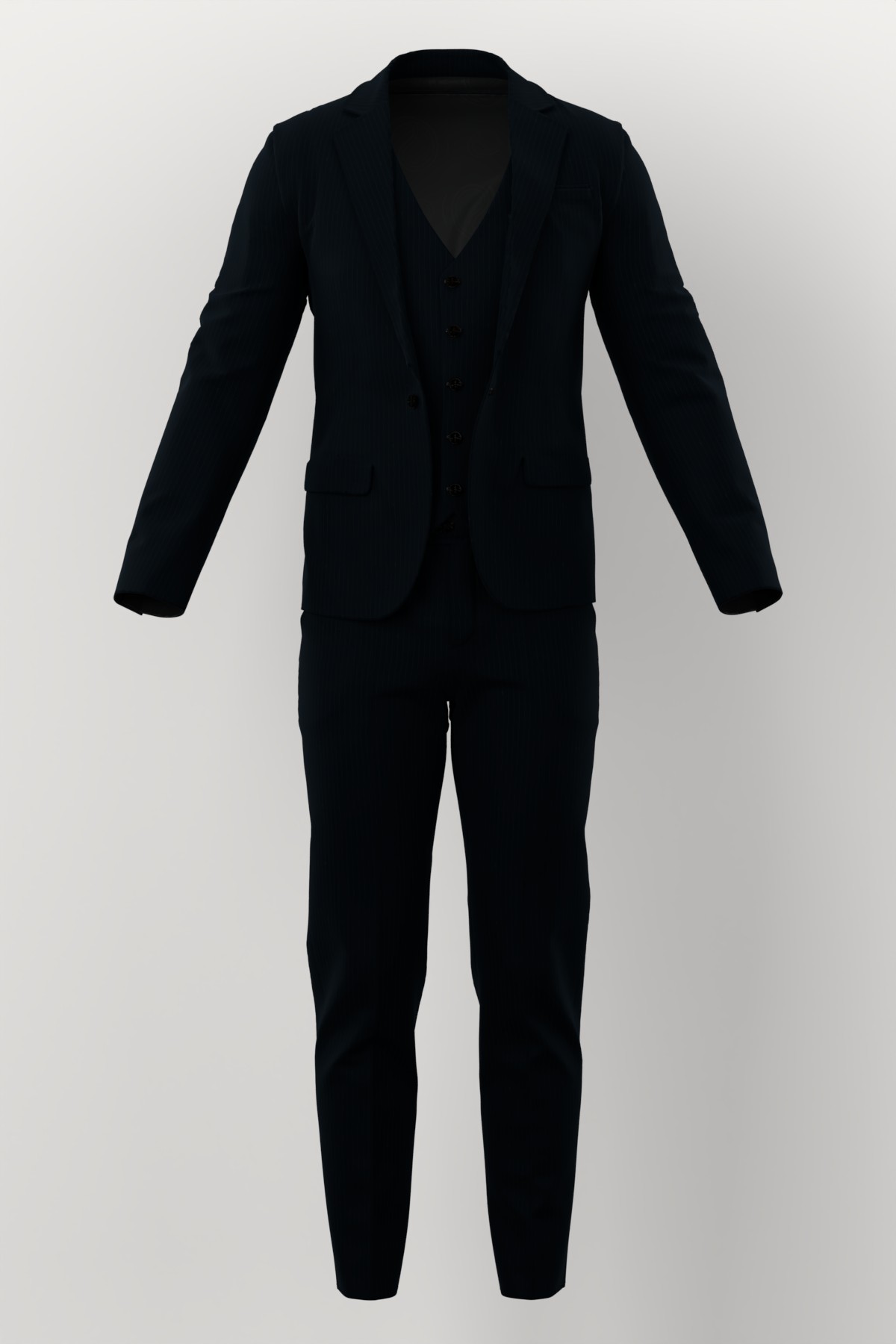 Trabaldo Cavalli No. 28185 made up: three-piece suit