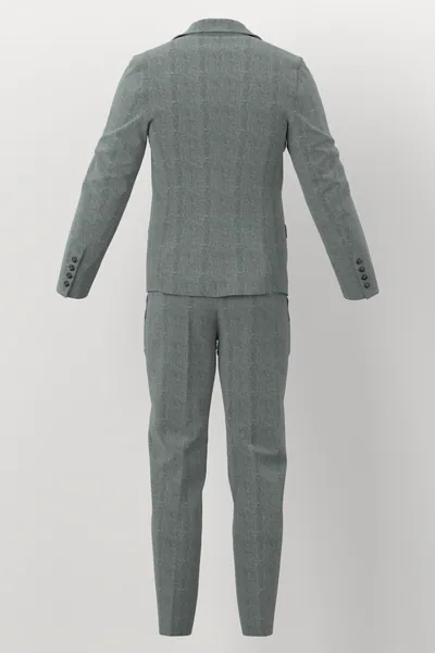 Devonshire Tweeds No. 27330 made up: back