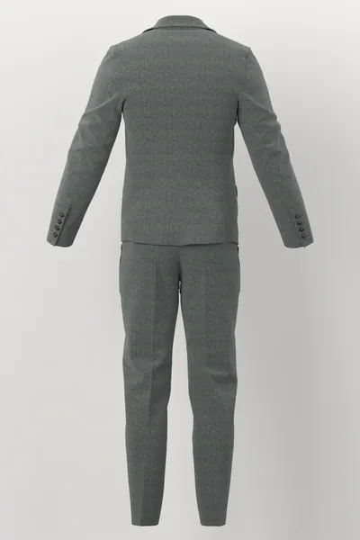 Devonshire Tweeds No. 27341 made up: back