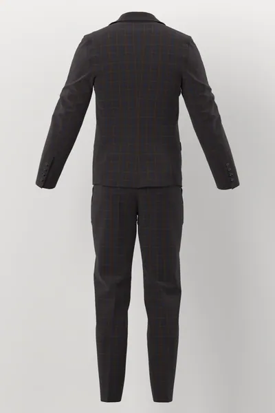 Devonshire Tweeds No. 28553 made up: back