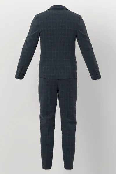 Devonshire Tweeds No. 28560 made up: back