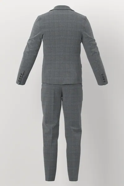 Devonshire Tweeds No. 29873 made up: back