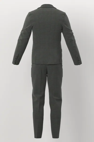 Devonshire Tweeds No. 30030 made up: back