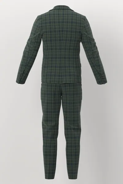 Devonshire Tweeds No. 30036 made up: back