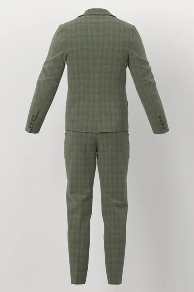 Devonshire Tweeds No. 30041 made up: back