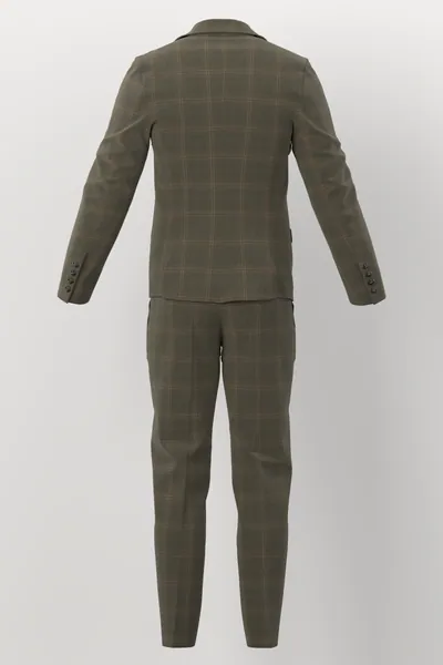 Devonshire Tweeds No. 30042 made up: back