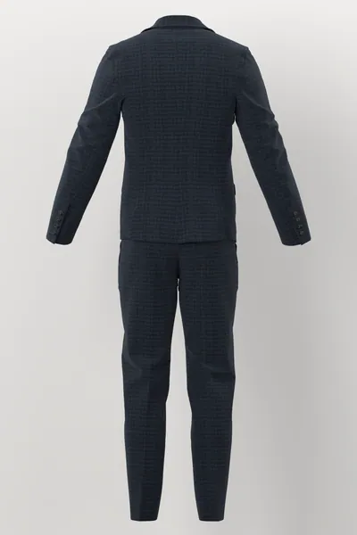 Devonshire Tweeds No. 30063 made up: back