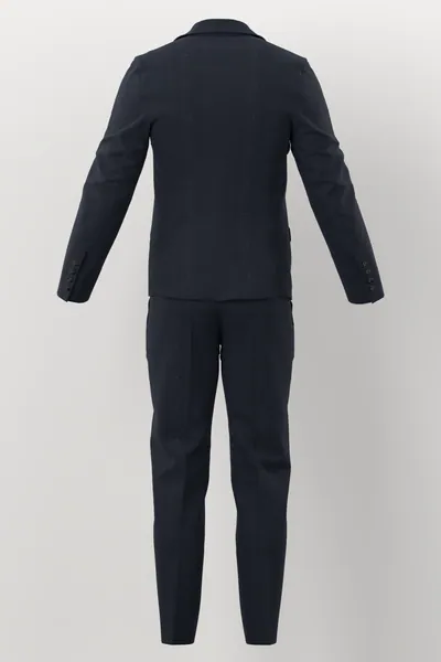 Dormeuil 15.7 Super 160's No. 29306 made up: back