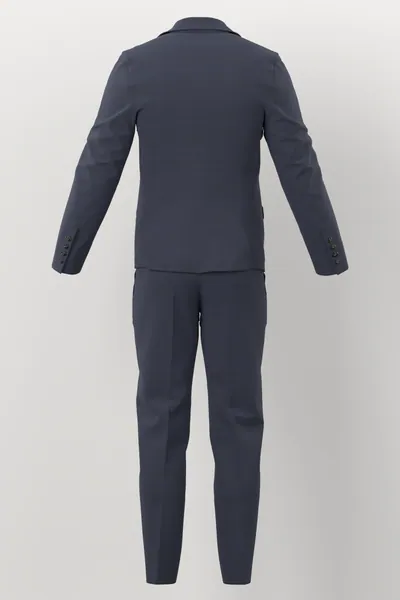 Linen No. 651 made up: back