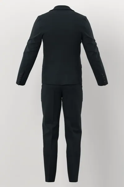 Loro Piana Super 130's No. 26622 made up: back