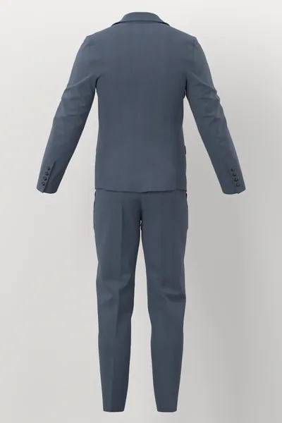 Loro Piana Super 150's No. 29666 made up: back