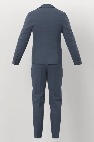 Loro Piana Super 150's No. 29676 made up: back