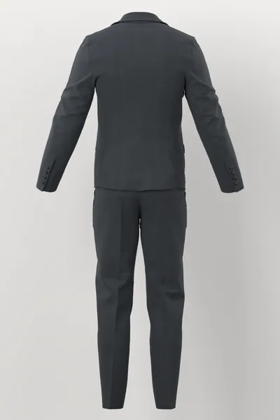 Loro Piana Super 150's No. 29677 made up: back