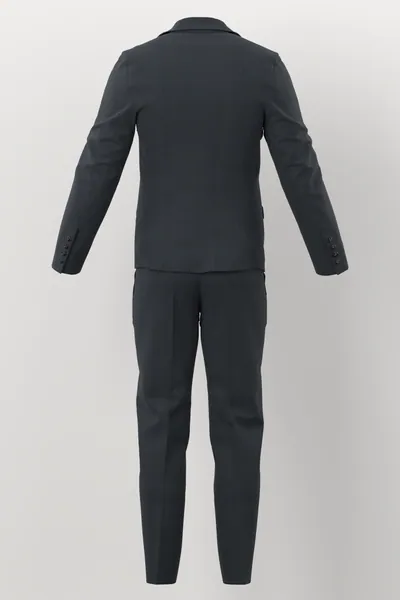 Loro Piana Super 150's No. 29725 made up: back