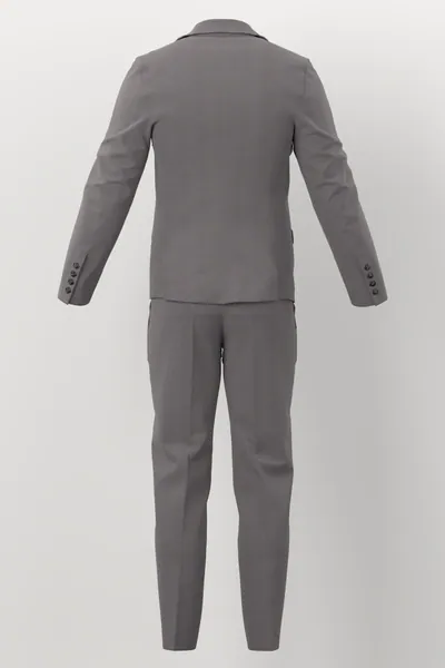 Loro Piana Super 150's No. 29731 made up: back