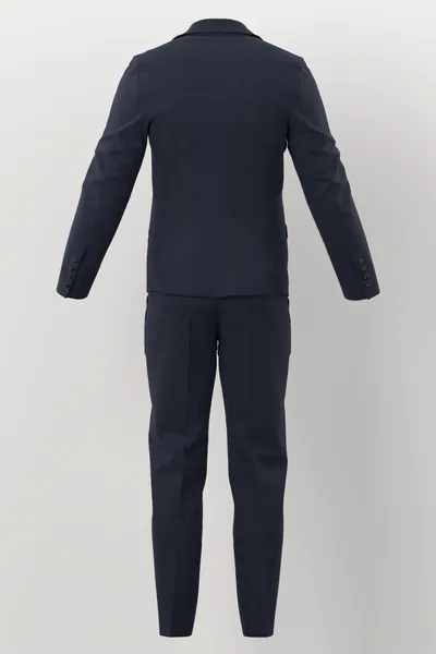 Loro Piana Super 150's No. 29737 made up: back