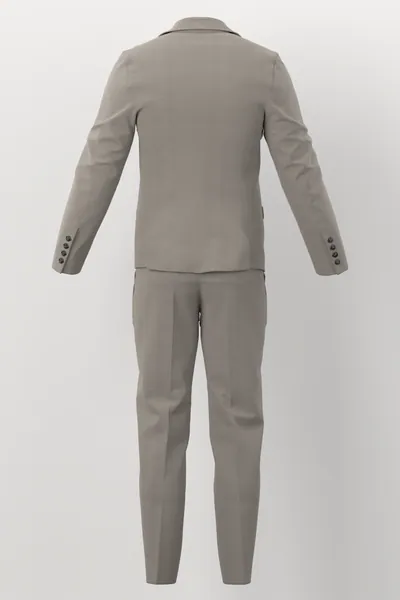 Loro Piana Super 150's No. 29755 made up: back