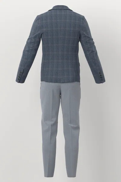 Marzotto Jacketing No. 25746 made up: back