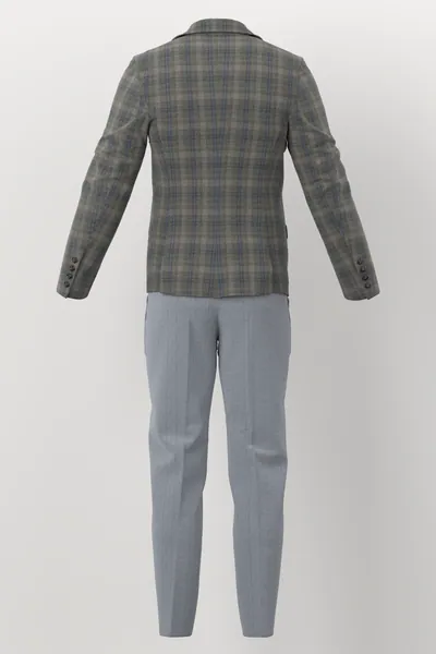 Marzotto Jacketing No. 25747 made up: back