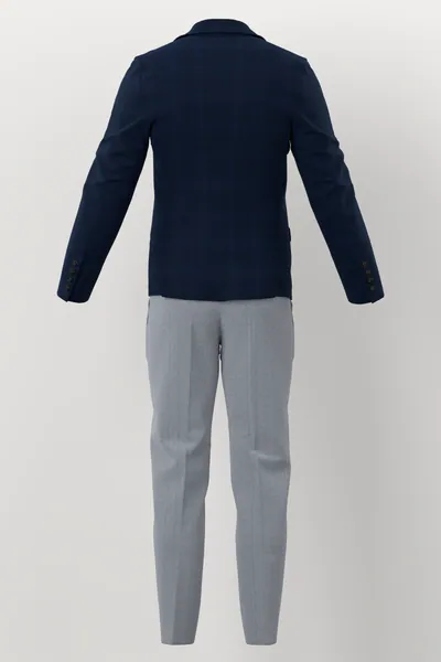 Marzotto Jacketing No. 25750 made up: back