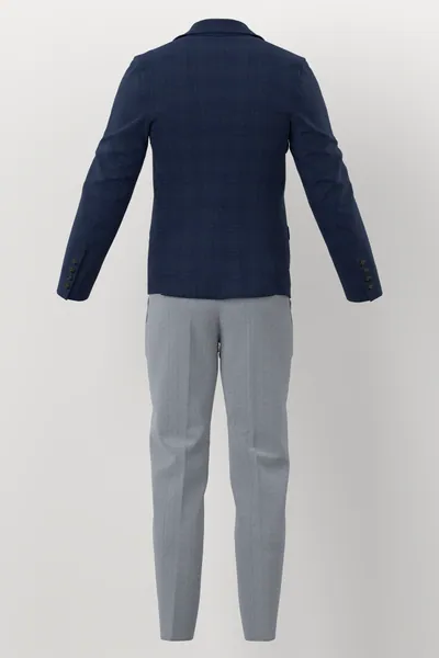 Marzotto Jacketing No. 26277 made up: back