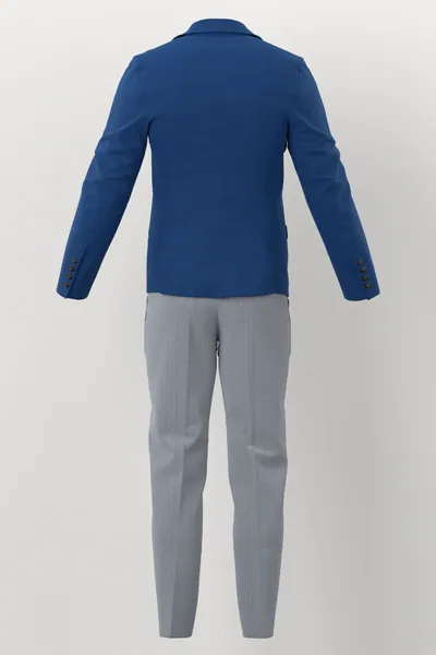 Marzotto Jacketing No. 27104 made up: back