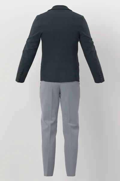 Marzotto Jacketing No. 27115 made up: back