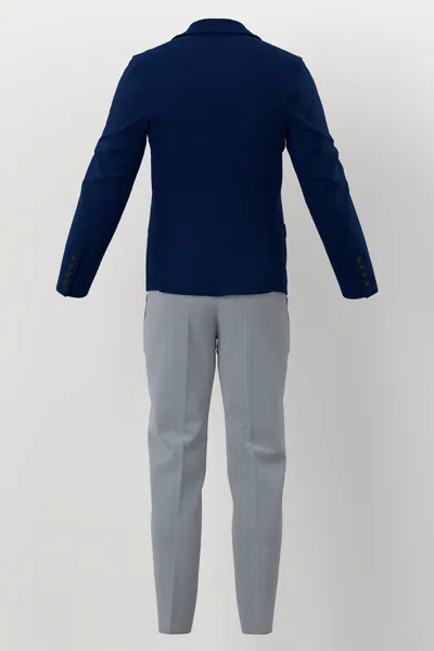 Marzotto Jacketing No. 28170 made up: back
