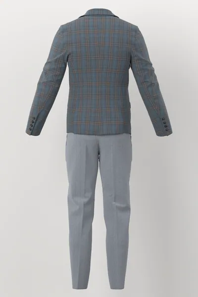 Michaelangelo Sports Jacketing No. 28826 made up: back