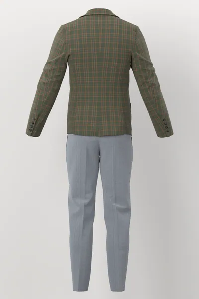 Michaelangelo Sports Jacketing No. 28831 made up: back