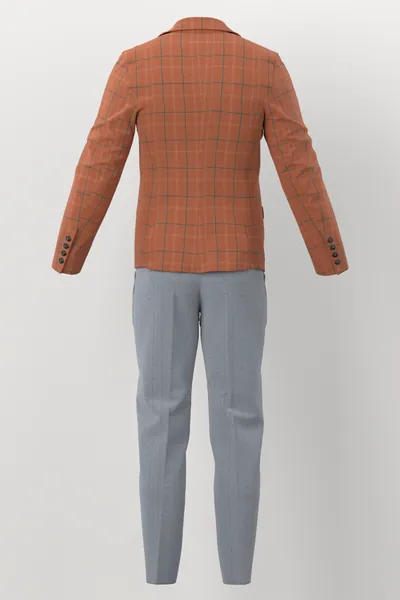 Michaelangelo Sports Jacketing No. 28835 made up: back