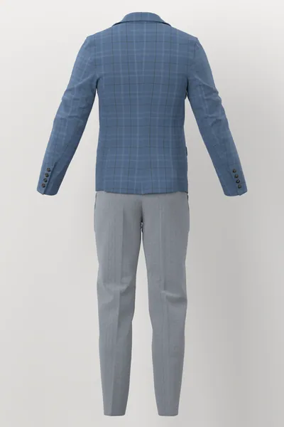 Michaelangelo Sports Jacketing No. 28836 made up: back