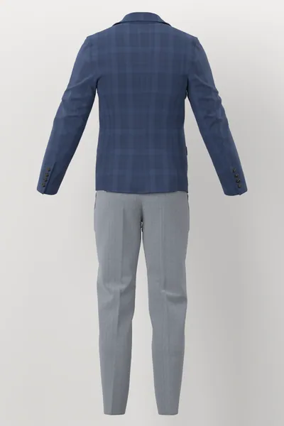 Michaelangelo Sports Jacketing No. 28838 made up: back
