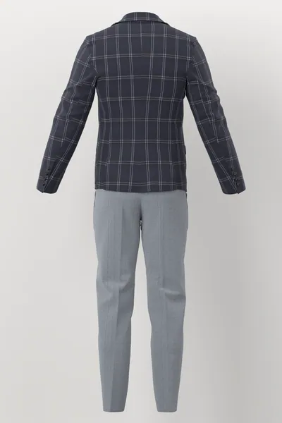 Michaelangelo Sports Jacketing No. 28845 made up: back