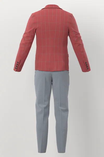 Michaelangelo Sports Jacketing No. 28847 made up: back