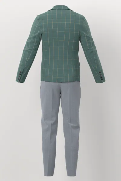 Michaelangelo Sports Jacketing No. 28849 made up: back