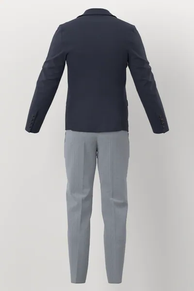 Michaelangelo Sports Jacketing No. 28855 made up: back
