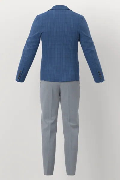 Michaelangelo Sports Jacketing No. 28858 made up: back