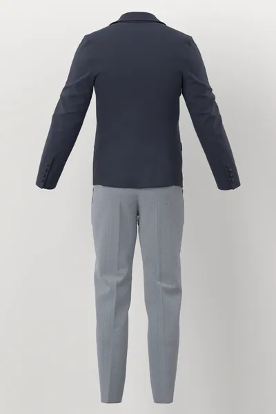 Michaelangelo Sports Jacketing No. 28866 made up: back