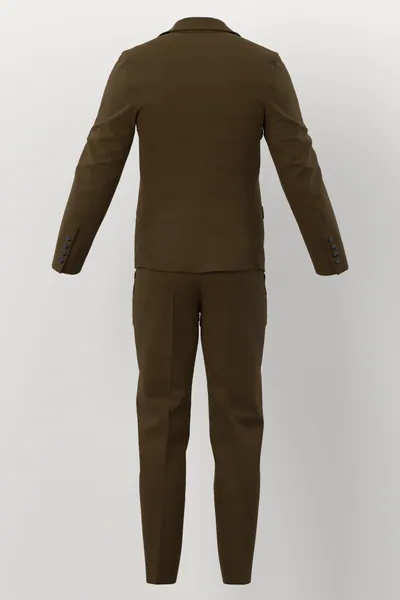 Michaelangelo Stretch Wool No. 28978 made up: back