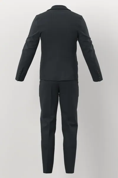 Michaelangelo Stretch Wool No. 29003 made up: back