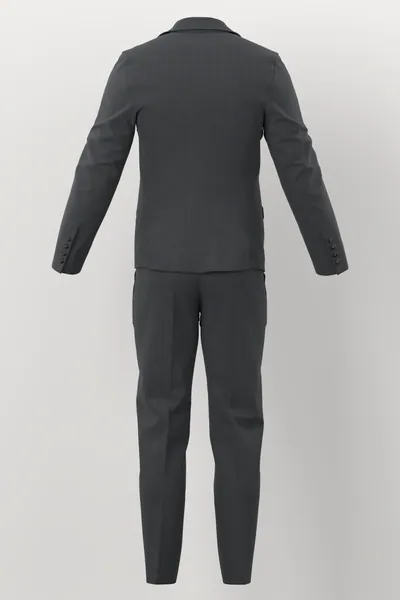 Michaelangelo Stretch Wool No. 29006 made up: back