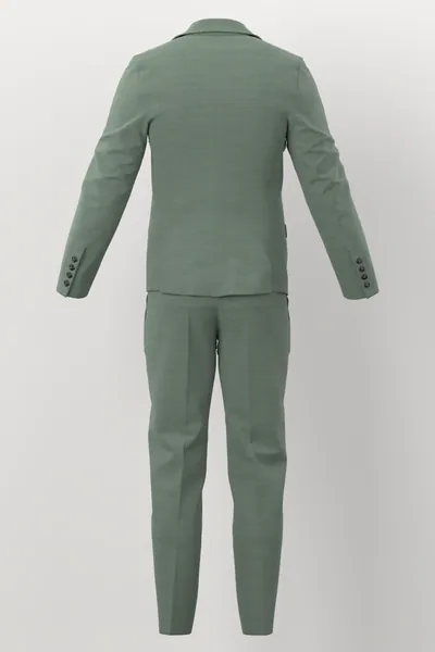 Michaelangelo Stretch Wool No. 29827 made up: back
